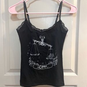 *SOLD* *SOLD* Widow Libra Horoscope Tank Top Cami Dollskill